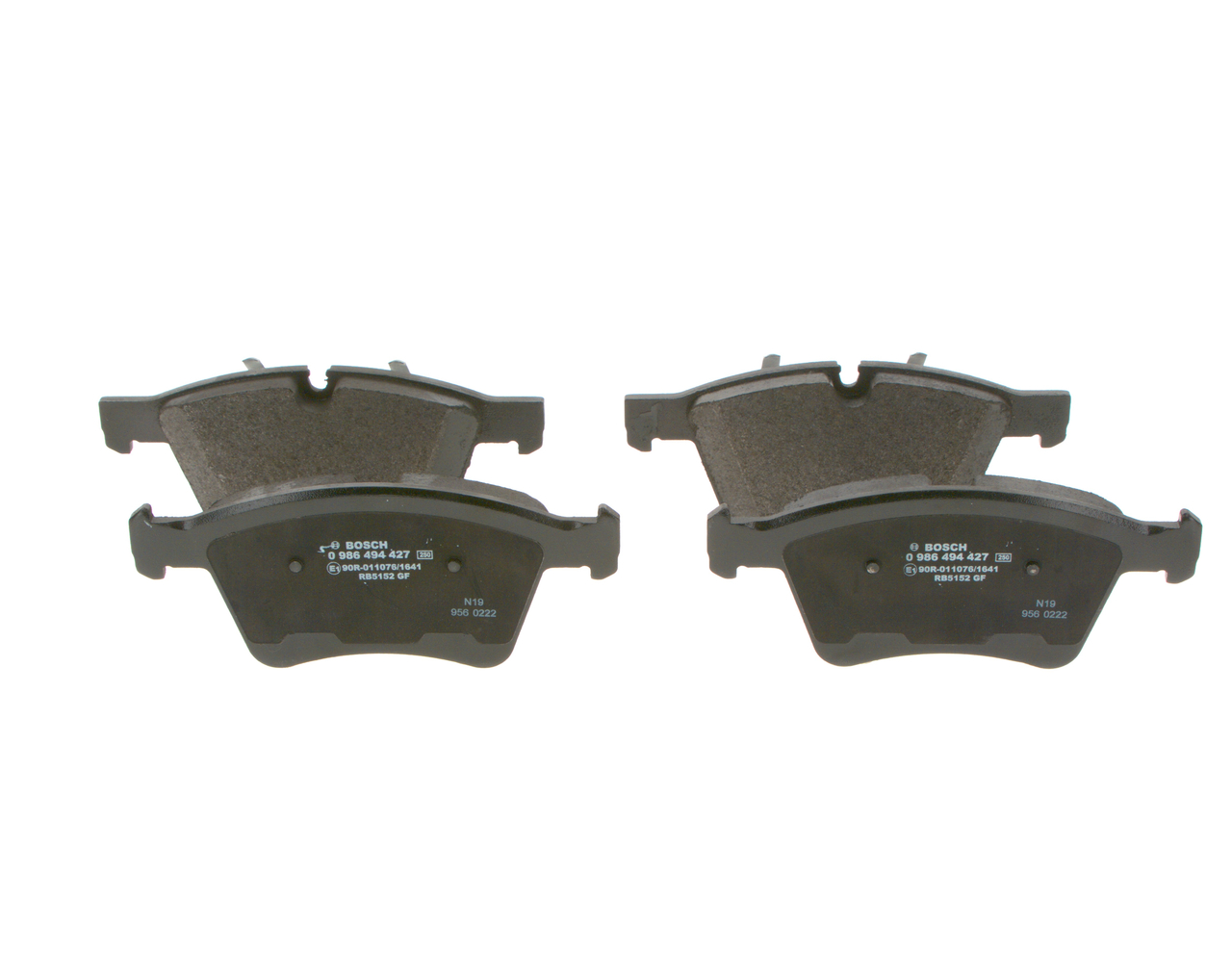 Plaquettes de frein 0 986 494 427 BOSCH A1644202520 MERCEDES-BENZ