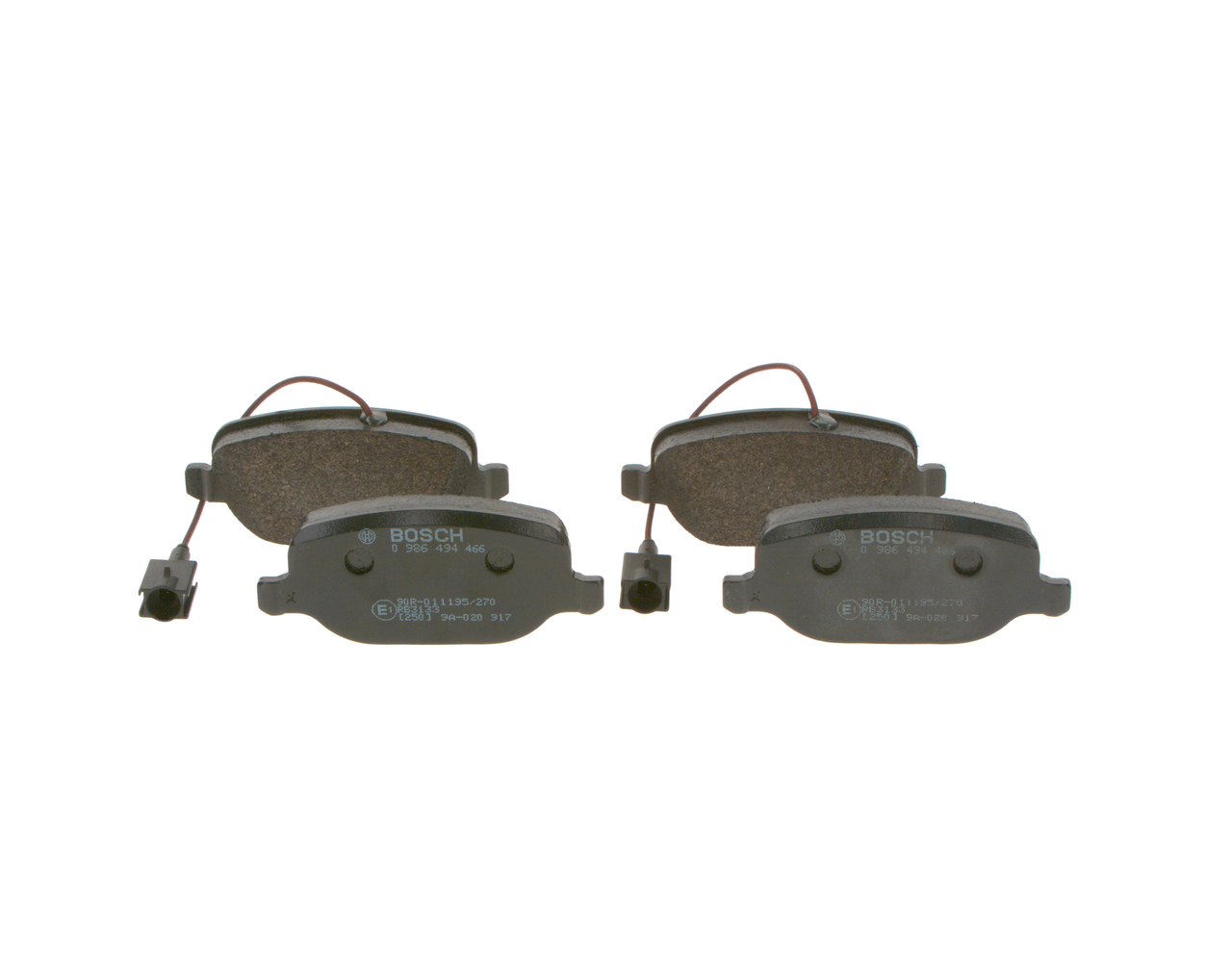 BOSCH BP1387 Klocki hamulcowe