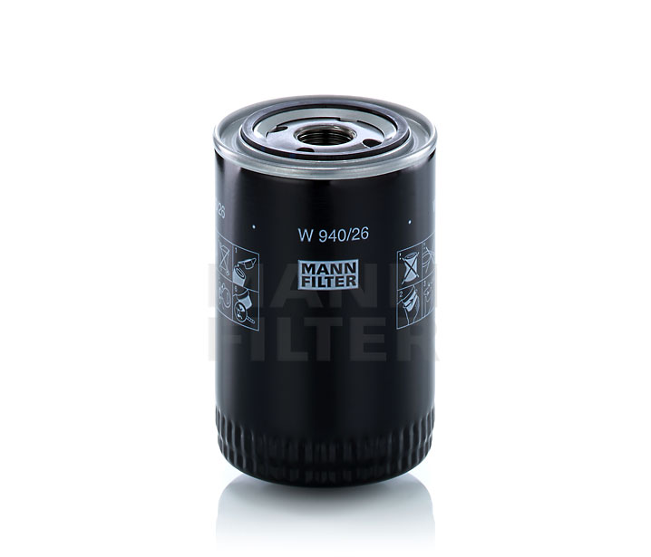 MANN-FILTER W 940/26 Filtro de aceite