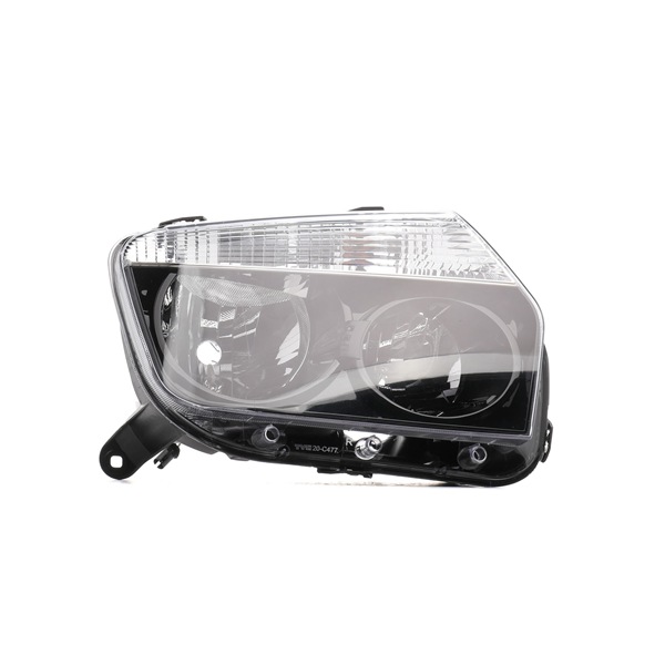 TYC 20-12477-15-2 Frontlykter DACIA Duster SUV 1.6 16V Hi-Flex 105 hk bensin/etanol pris