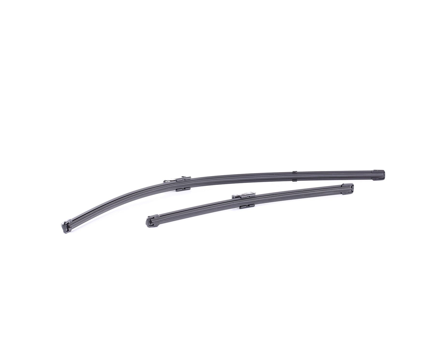 Side view of SWF 119441 Wiper blade Front, 400mm, with pre-mounted adaptor