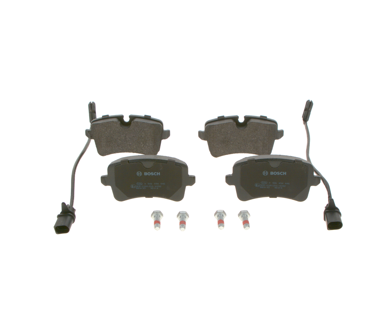 BOSCH BP1368 Bromsbelägg