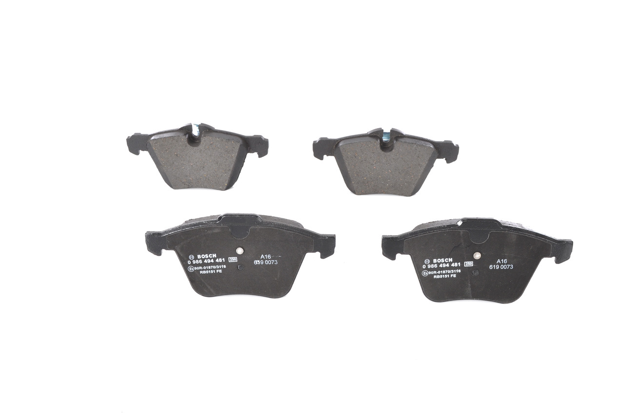 BOSCH BP1402 Jarrupalat, levyjarru