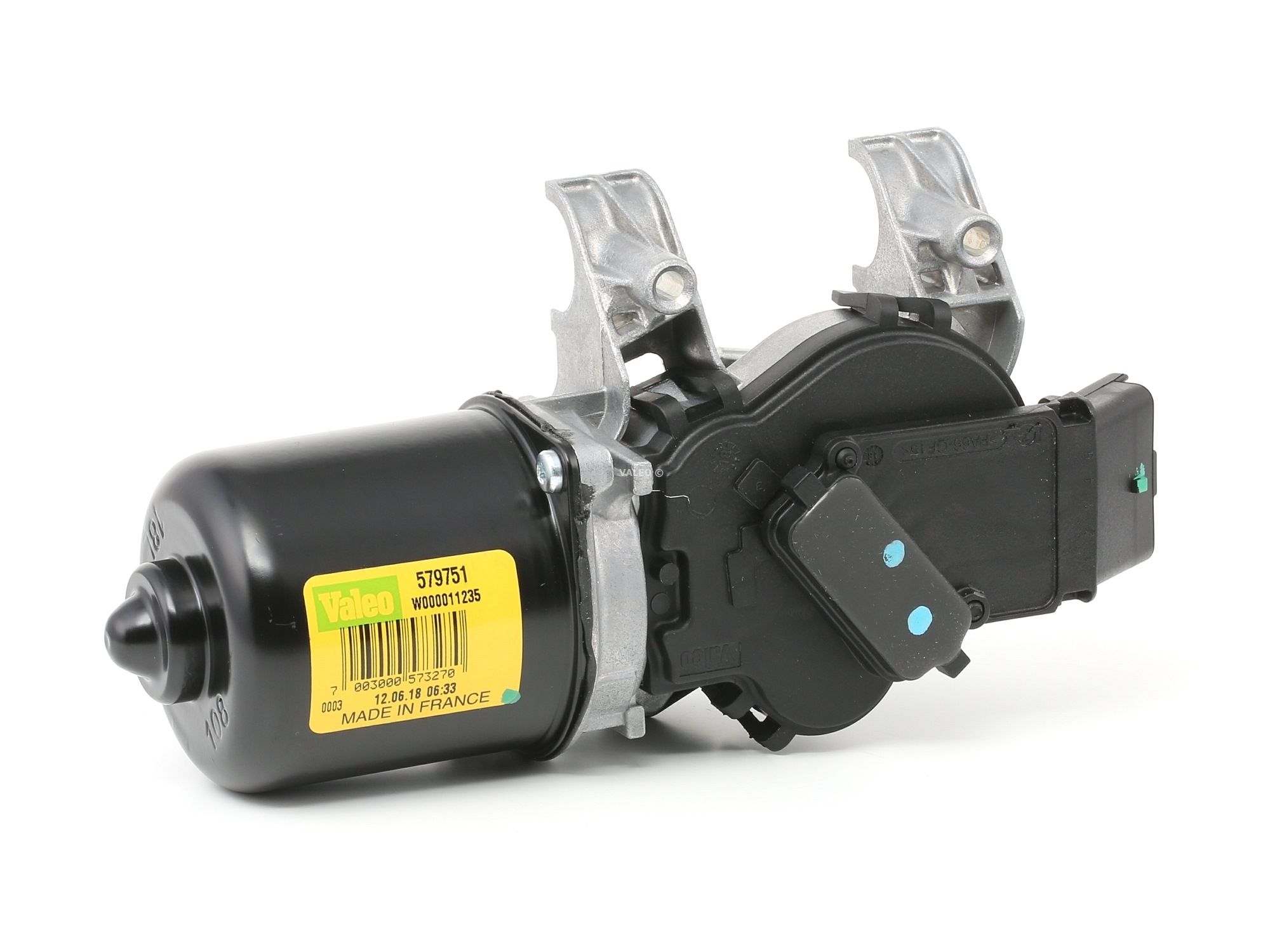 VALEO 579751 Wiper Motor Front, ORIGINAL PART, for left-hand drive vehicles-image-7021792