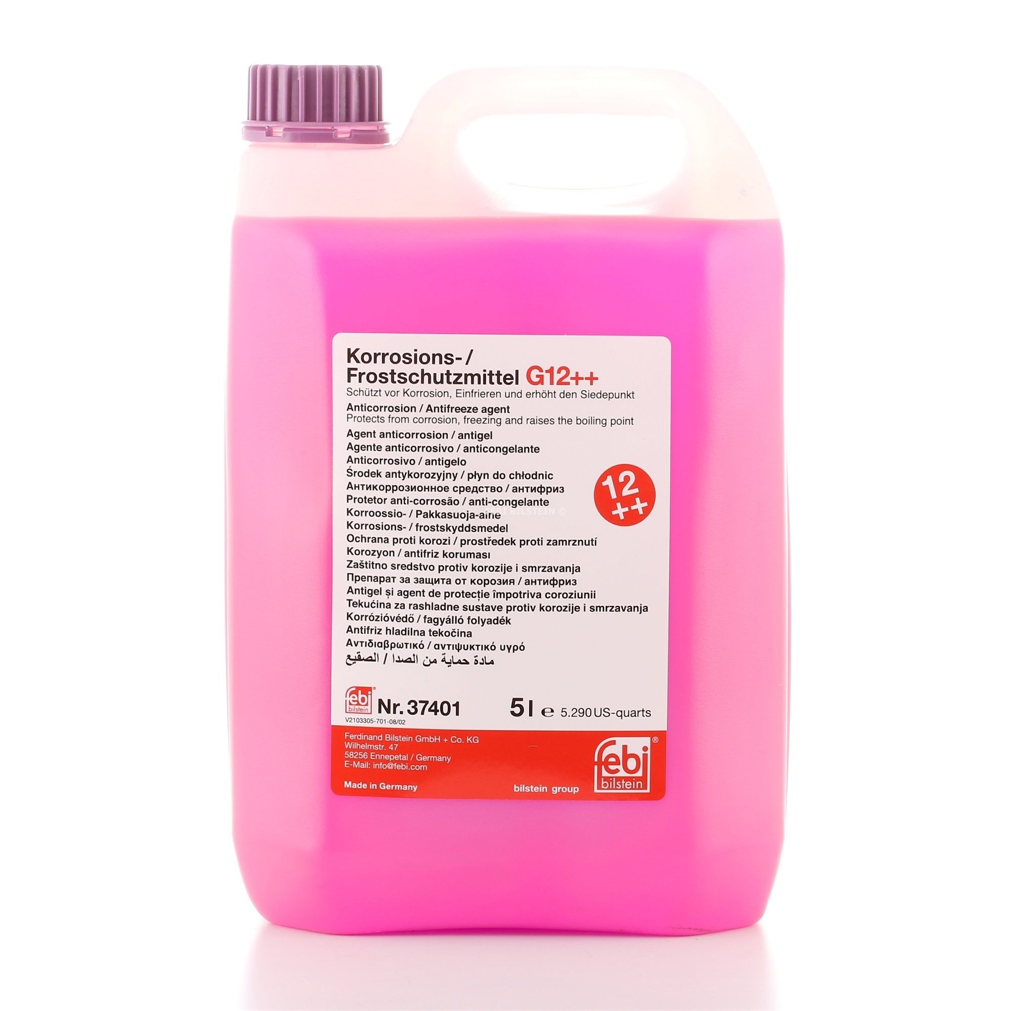FEBI BILSTEIN 37401 Antifreeze MB 325.5, violet, Capacity: 5l-image-7108985