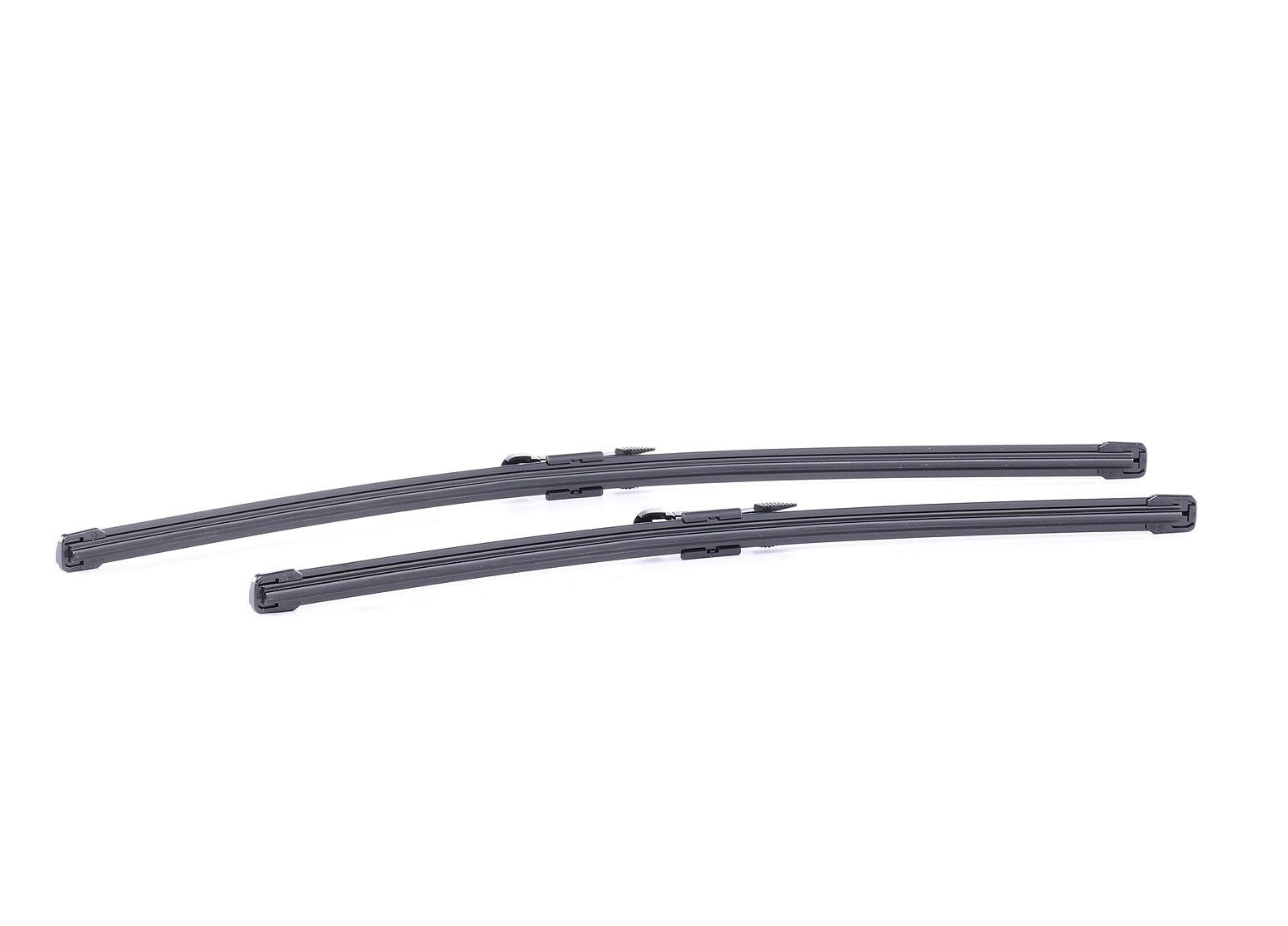 Side view of SWF 119255 Wiper blade Front, 450mm, with pre-mounted adaptor