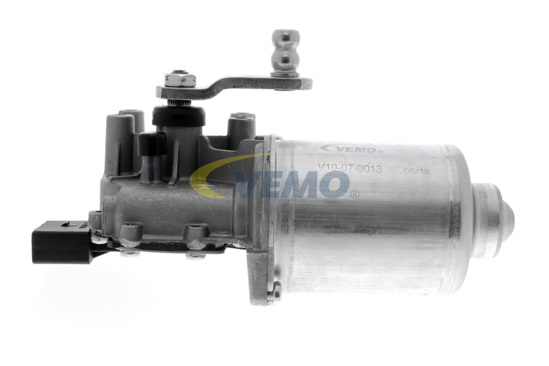 VEMO V10-07-0013 Wiper Motor Front, EXPERT KITS +, for left-hand drive vehicles, with fastening/mounting material-image-7164347