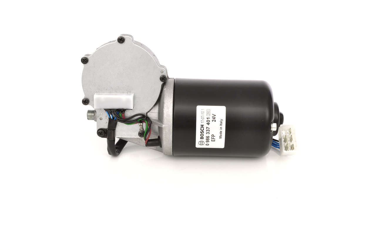 BOSCH 0 986 337 401 Wiper Motor Front-image-7167085
