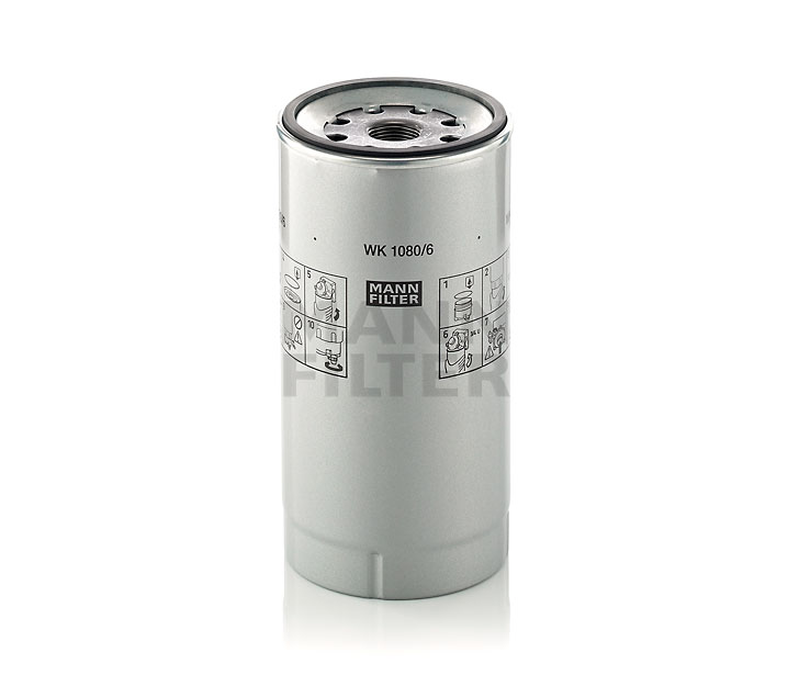 MANN-FILTER WK 1080/6 x Kraftstofffilter