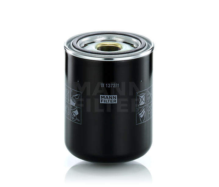 MANN-FILTER W 1372/1 Filter, arbejdshydraulik