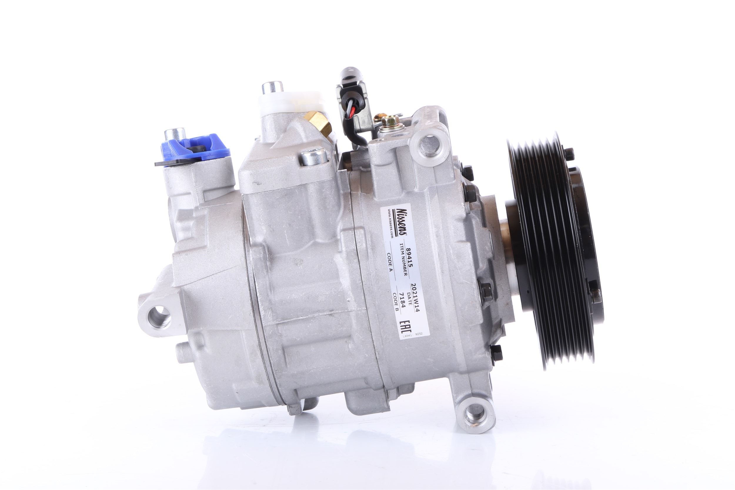 Klimakompressor 89415 NISSENS 4F0 260 805 AR PEUGEOT