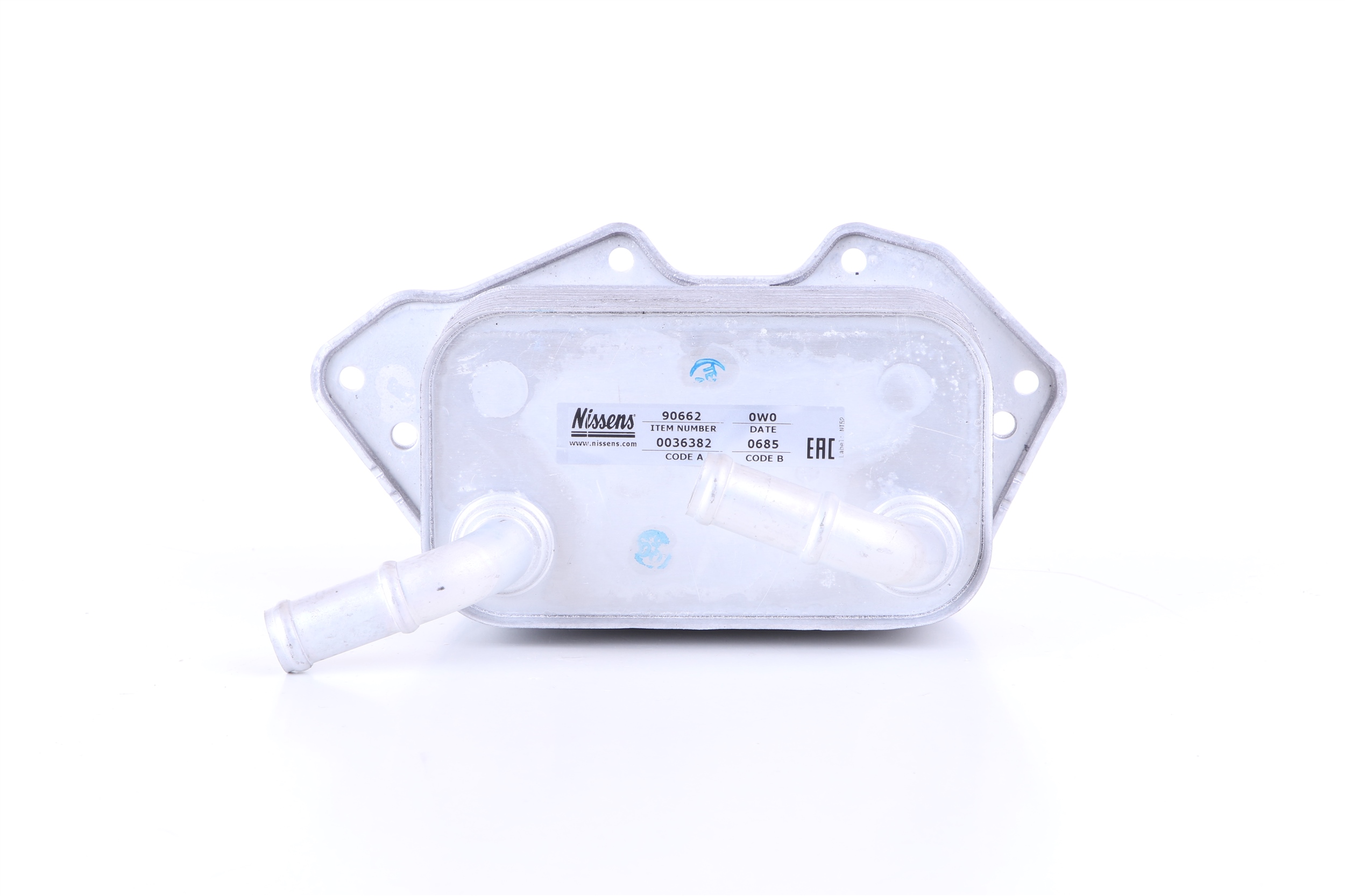 NISSENS 90662 Olie-koeler Kia MAGENTIS goedkoop