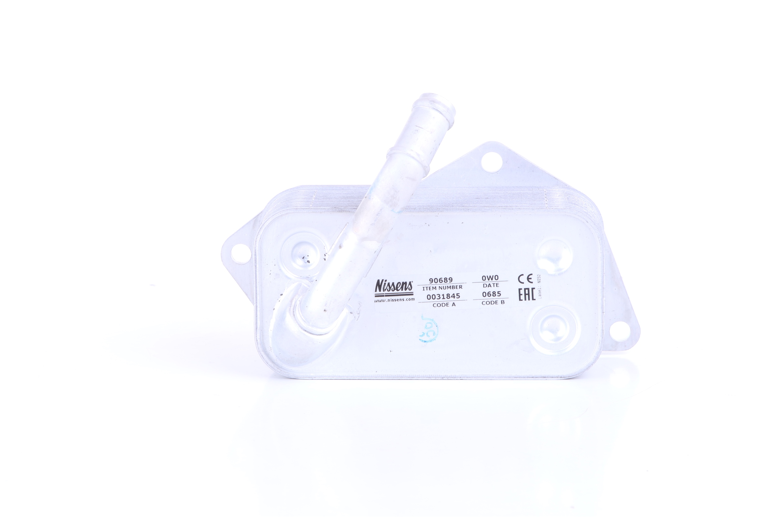 NISSENS 90689: Olie-koeler BMW X6 2007