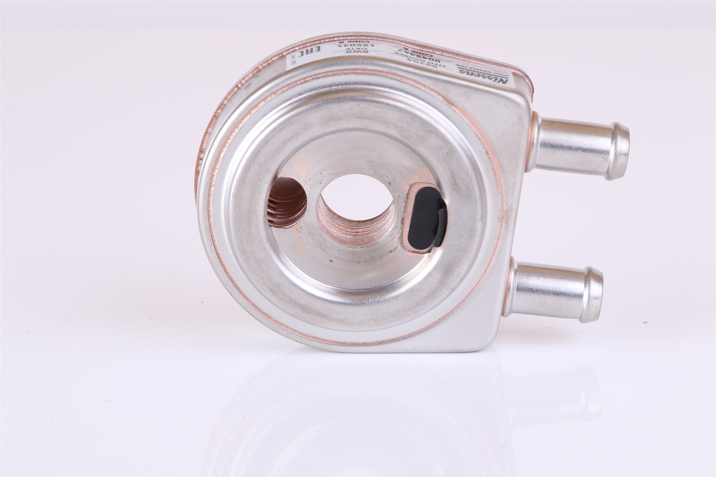 NISSENS 90704 Radiador de óleo, óleo do motor