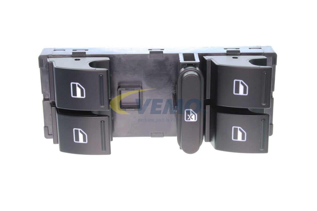 VEMO V10-73-0249 Pulsante alzacristalli Skoda FABIA 2012