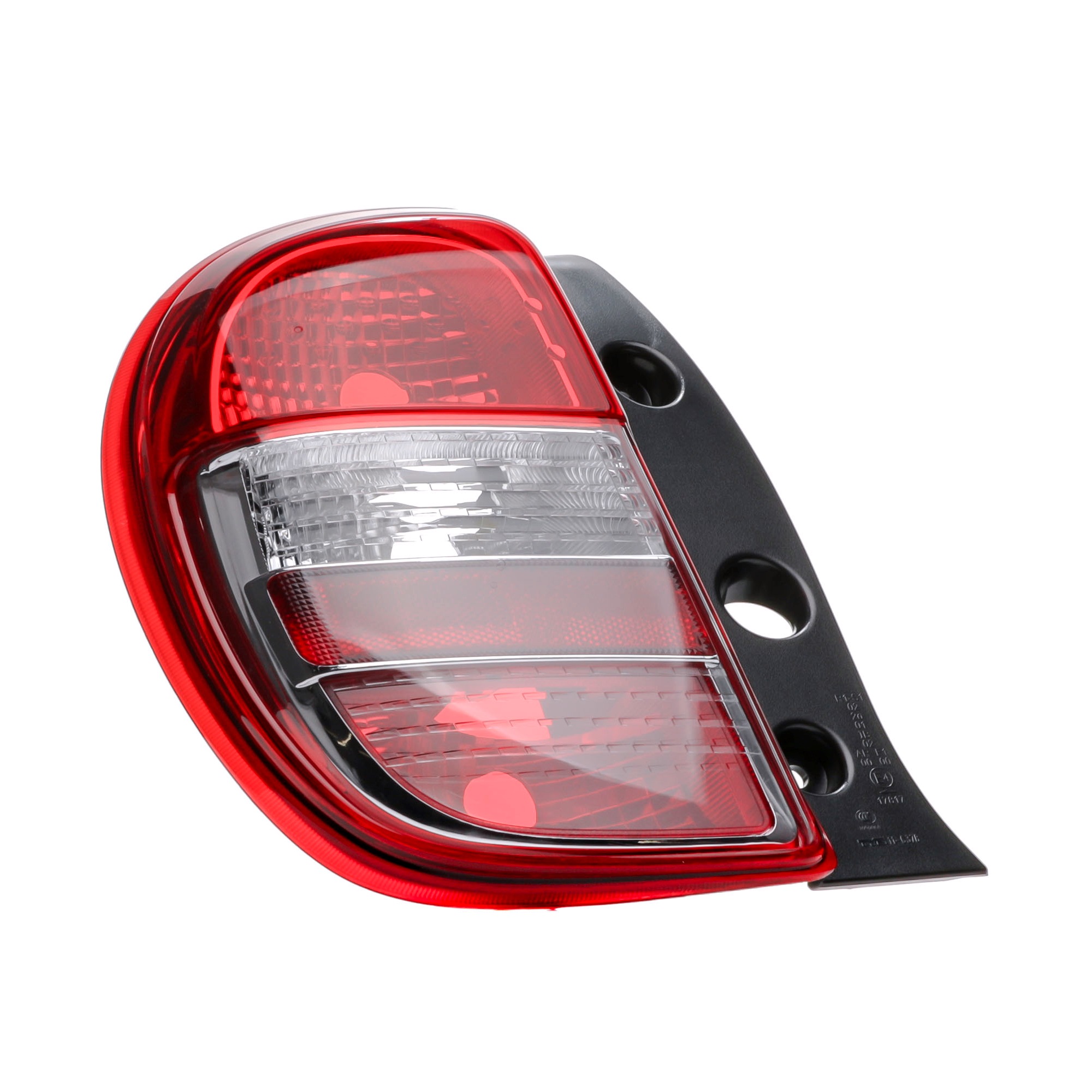 Side view of TYC 11-12378-01-9 Rear light Left, without bulb holder
