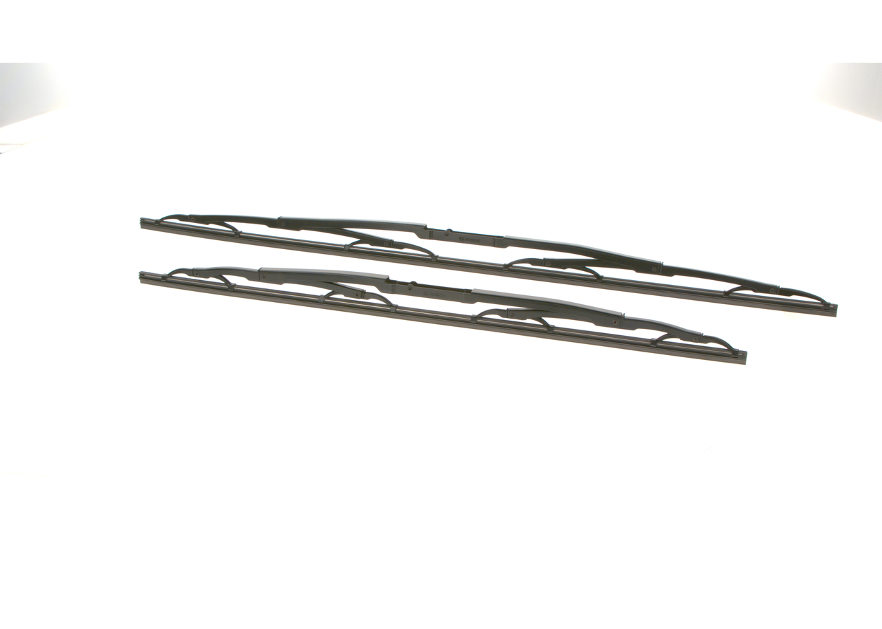Side view of BOSCH 3 397 001 866 Wiper blade Front, 530mm, Standard
