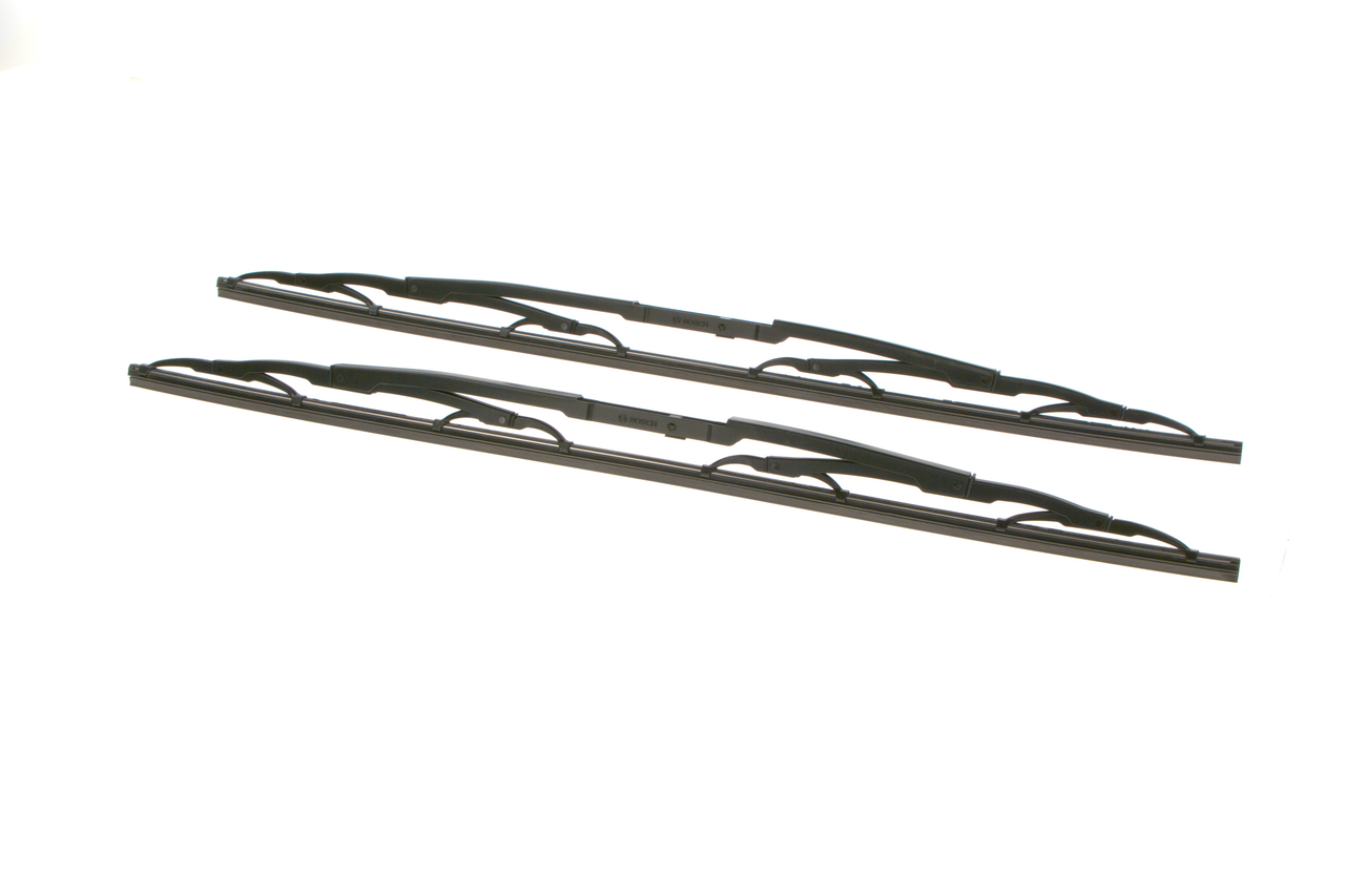 Side view of BOSCH 3 397 001 909 Wiper blade Front, 550mm, Standard