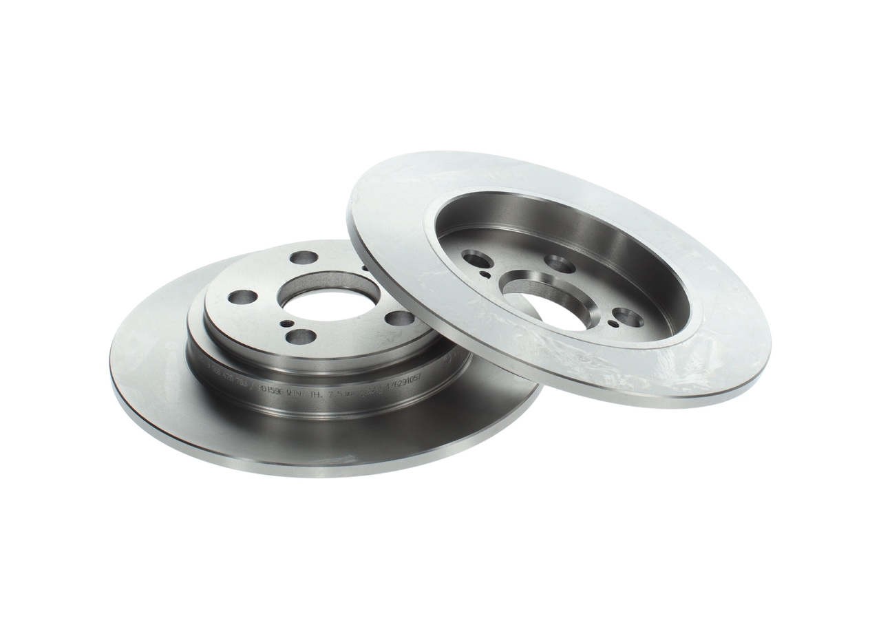 BOSCH 0 986 479 766 Bromsskivor Toyota Urban Cruiser XP11 fram och bak