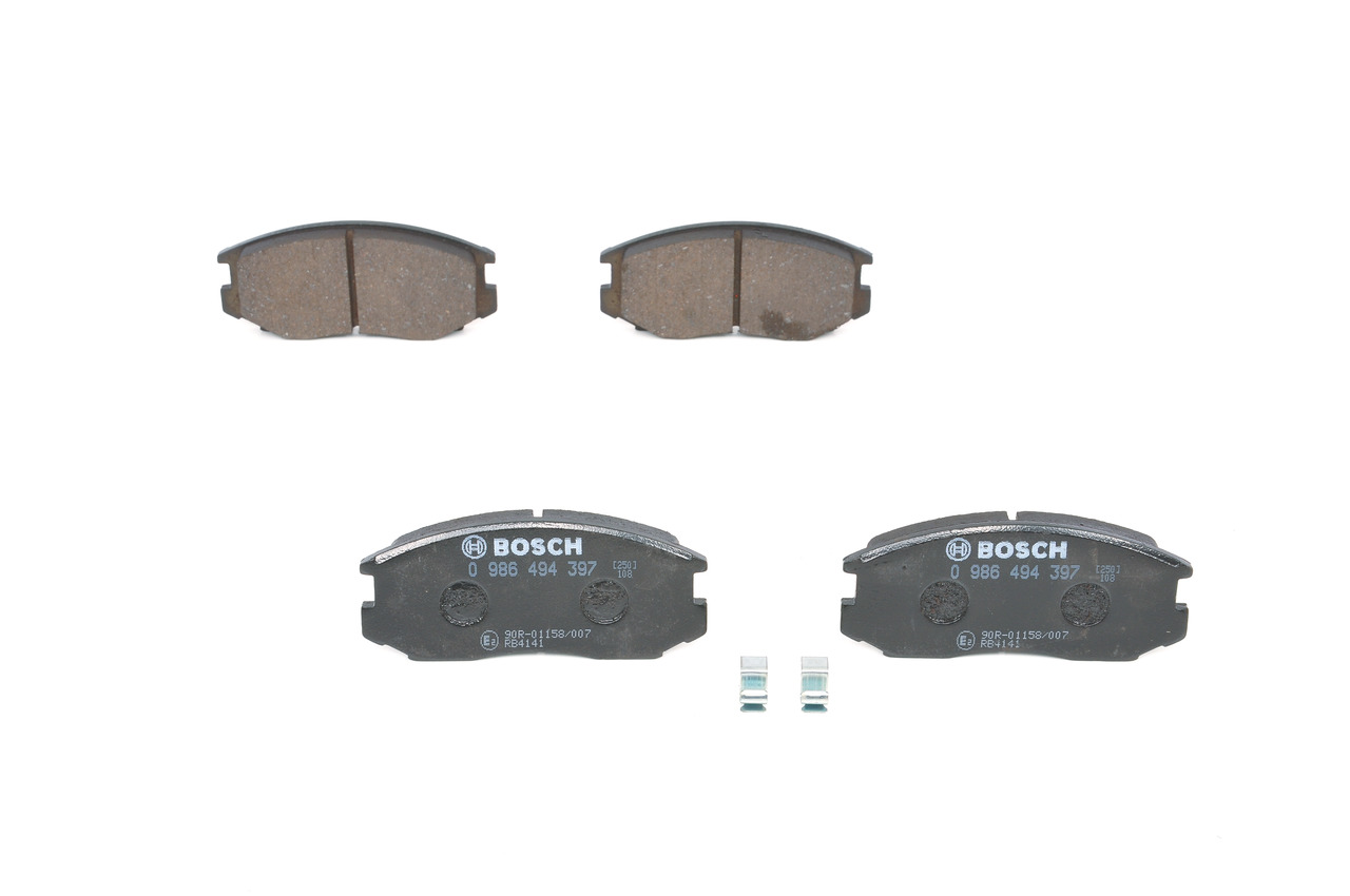Plaquettes de frein 0 986 494 397 BOSCH PW 891 172 Plaquettes de frein 0 986 494 397 BOSCH PW891172 CITROËN