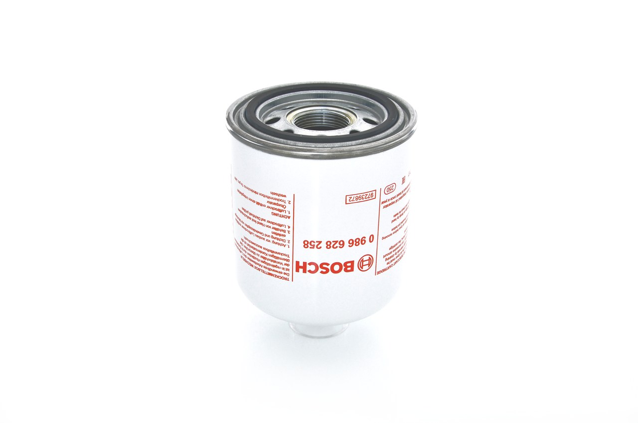 Cartucho de secador de ar, sistema de ar comprimido 0 986 628 258 BOSCH 1774 598 FIAT