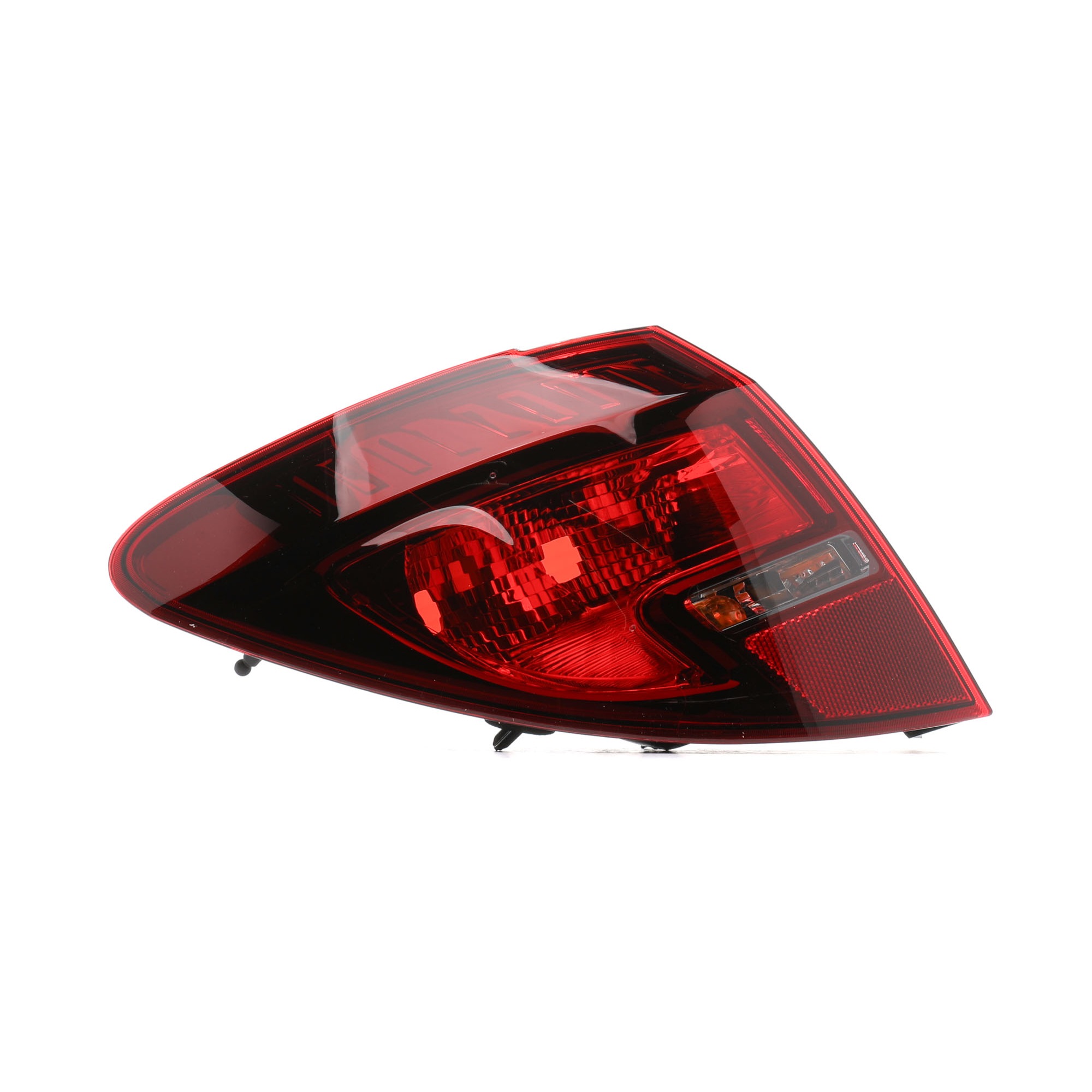 Side view of MAGNETI MARELLI 714000062636 Rear light Left, without bulb holder, Outer section, R5W, with bulbs