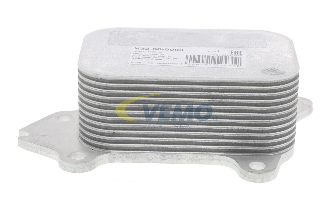 VEMO V22-60-0003 Engine oil cooler