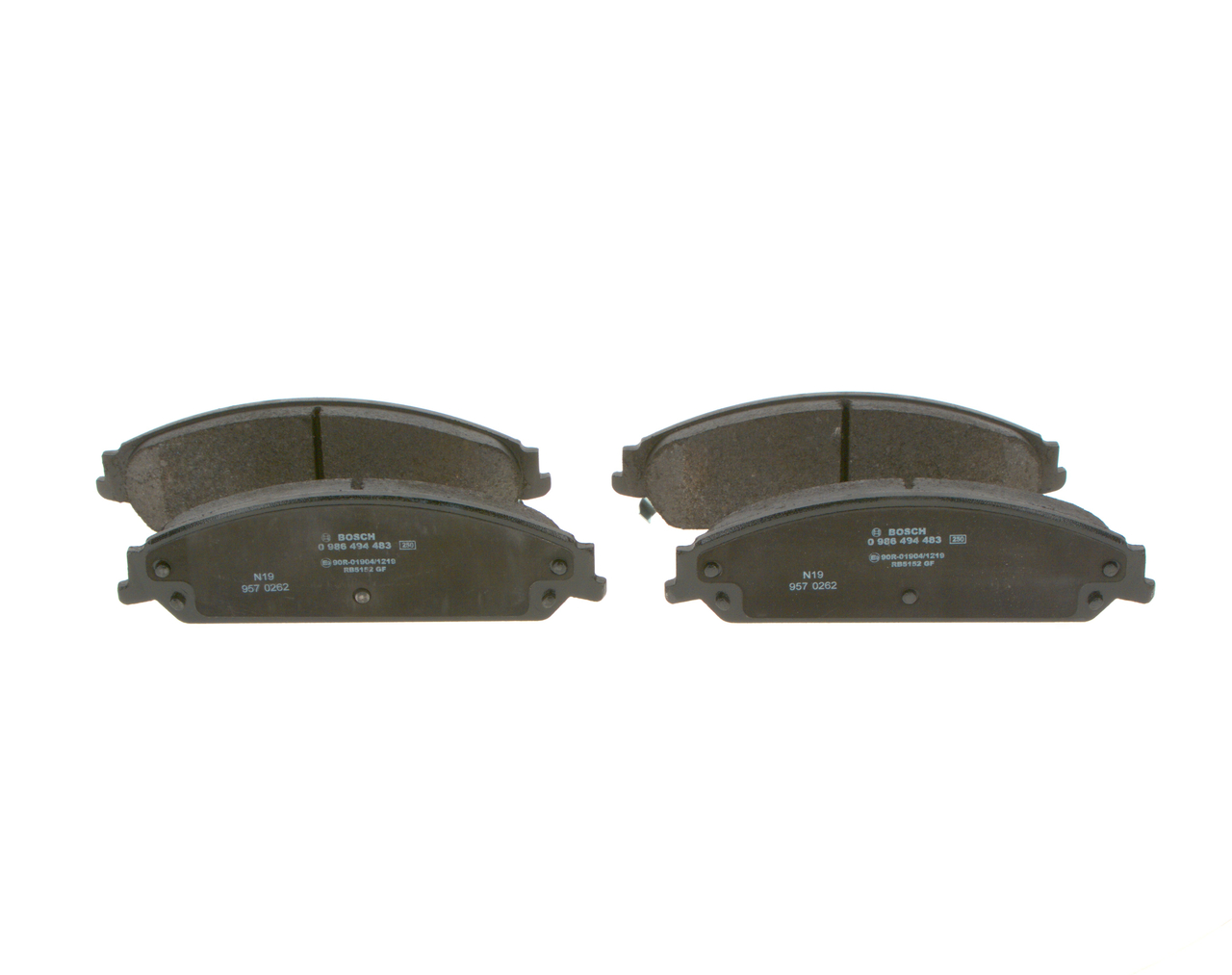 BOSCH BP1404 Plaquettes de frein BOSCH 24164 Plaquettes de frein