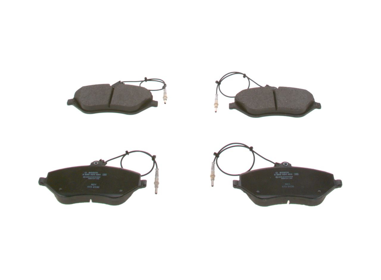 BOSCH E9 90R-01870/968 Plaquettes de frein BOSCH BP1405 Plaquettes de frein