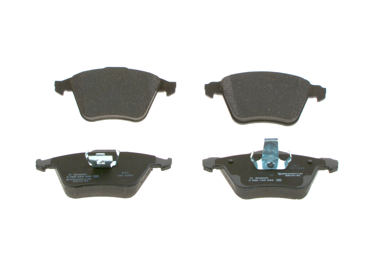 0 986 494 492 BOSCH changer plaquette de frein Opel Vectra C CC prix