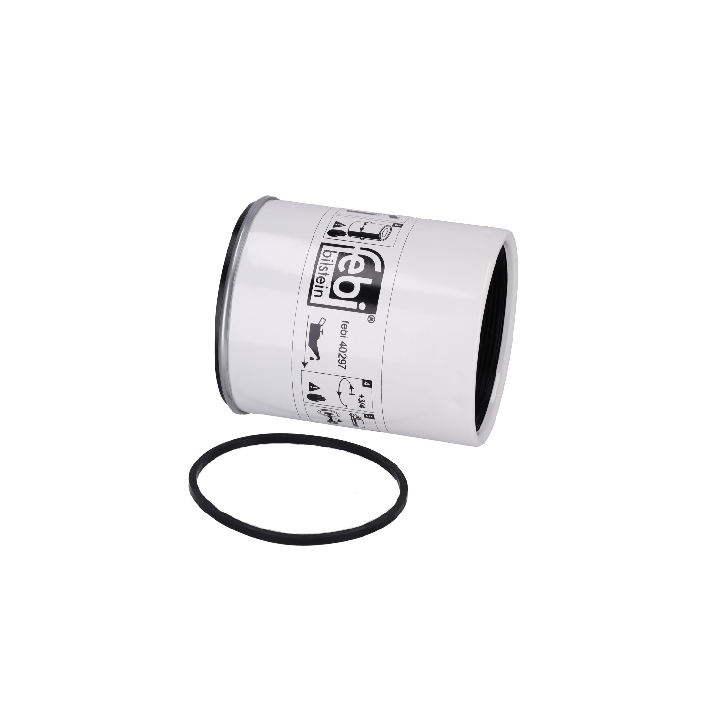 FEBI BILSTEIN 40297 Fuel Filter with water separator, with seal ring-image-7556453