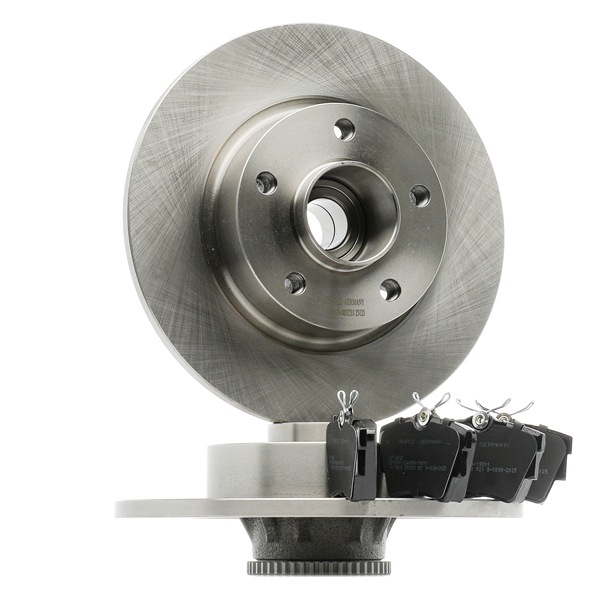 MAPCO 47761 Discos y pastillas de freno MICROCAR MC delanteros y traseros