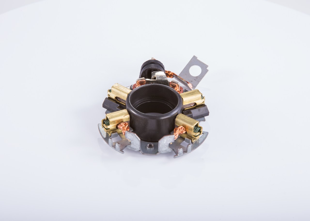 Halter, Kohlebürsten F 000 AL1 919 BOSCH 02A911209 SEAT