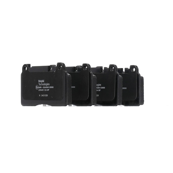 Brake pads DELPHI LP2491 for AUDI
