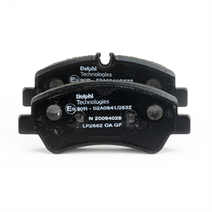 DELPHI LP2662 Pastillas de freno FORD Transit Mk7 Furgoneta (V363) traseras y delanteras precio
