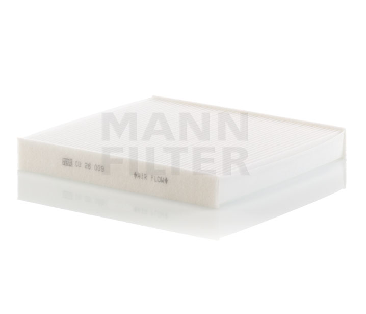 MANN-FILTER CU 26 009 Filtr przeciwpyłkowy oryginalne CUPRA