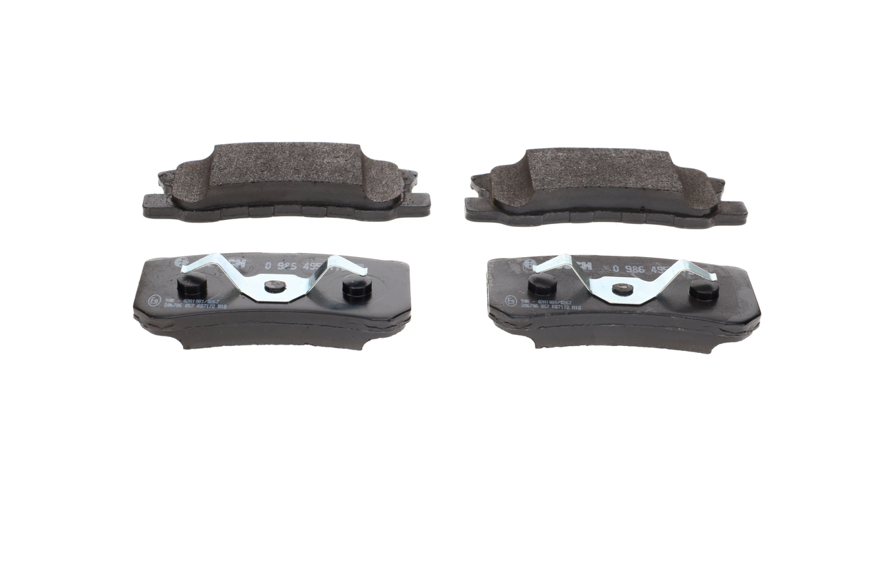 BOSCH 0 986 495 172 prix plaquette de frein Jeep Patriot MK74 arrière et avant