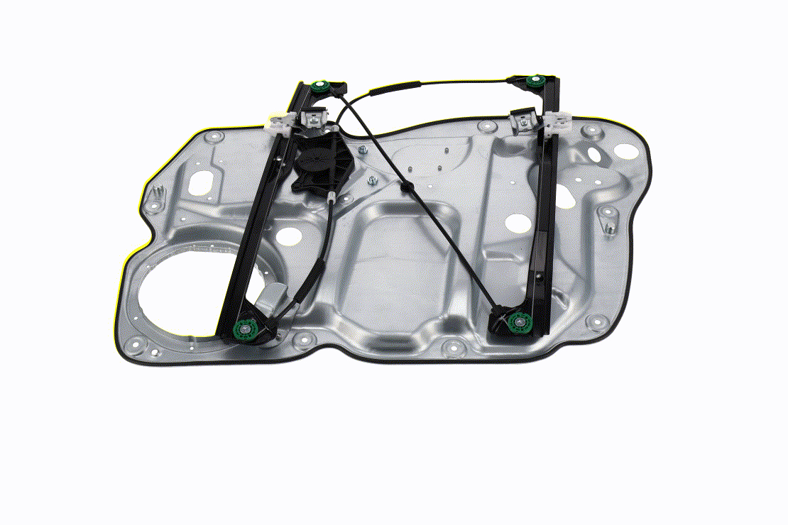 VAICO V10-9597 Window regulator Original VAICO Quality, Left Front, Operating Mode: Electric, with roof rails, with bolted-on plate, for left-hand drive vehicles-image-7655575
