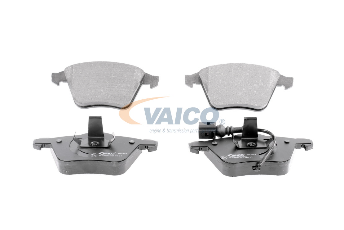 Pastilhas de travão V10-8183-1 VAICO 1K0698151P VW