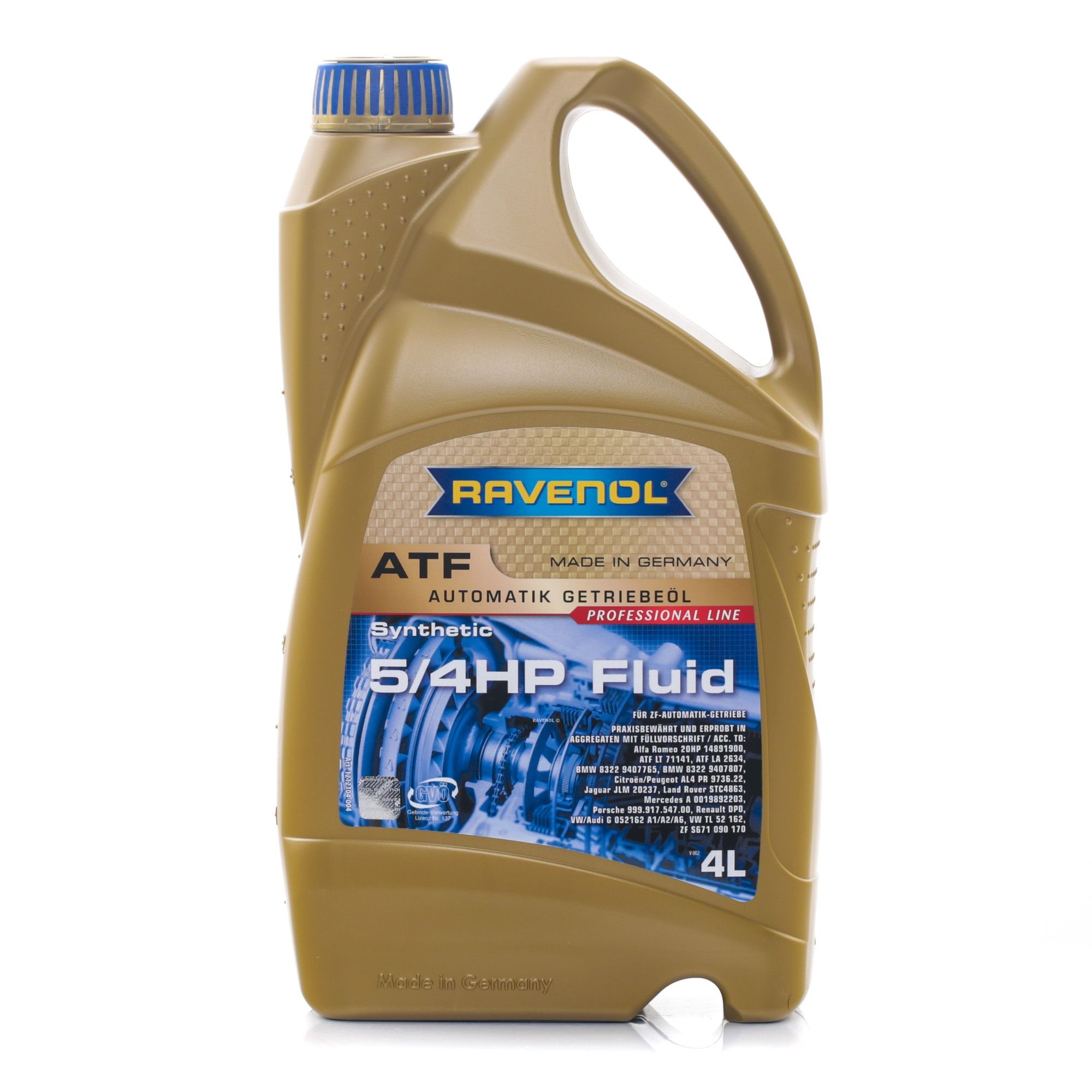 RAVENOL 1212104-004-01-999 Automatic Transmission Fluid Capacity: 4l, ATF 5HP-image-7669034