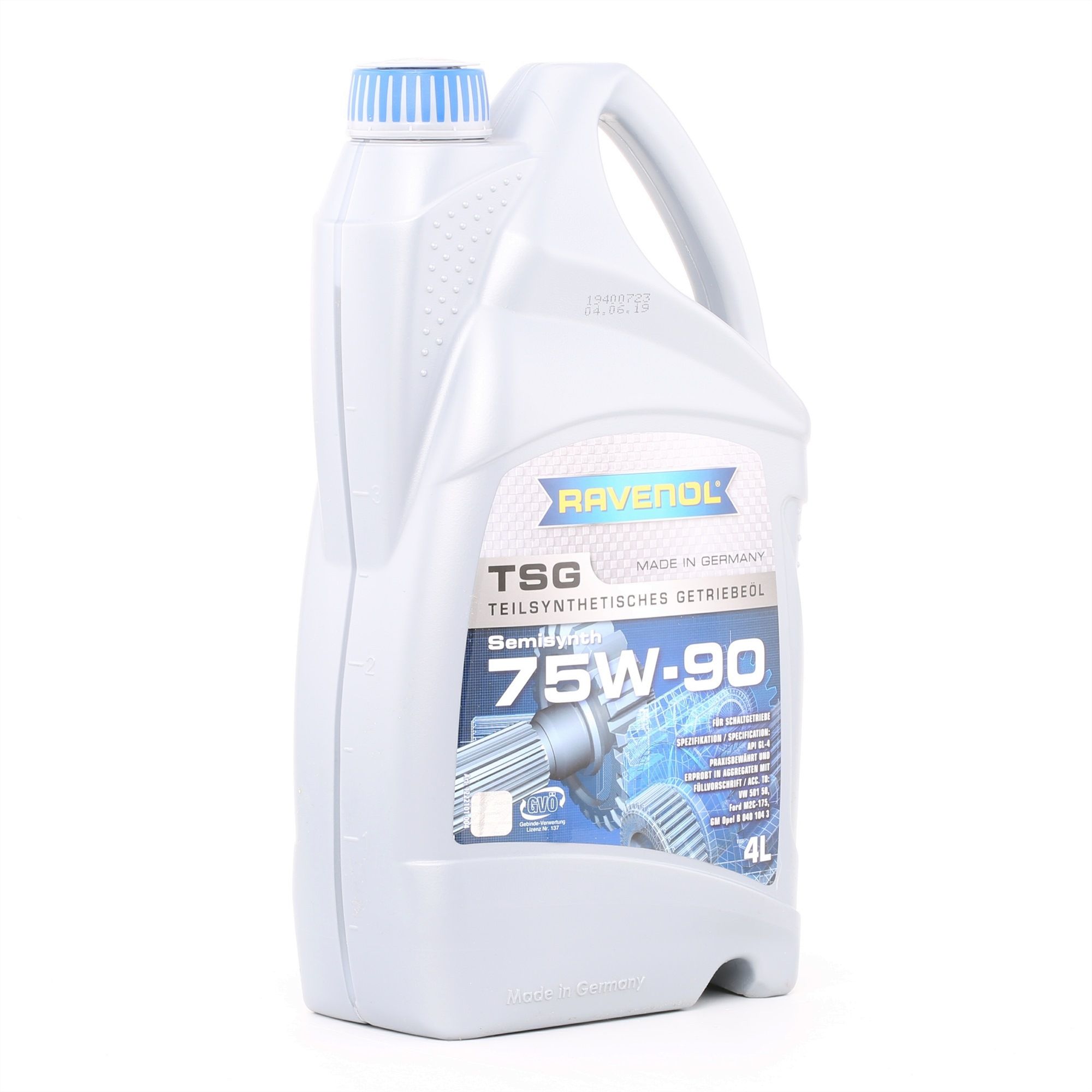 RAVENOL 1222101-004-01-999 Transmission Oil Part Synthetic Oil, 75W-90, Capacity: 4l-image-7669070