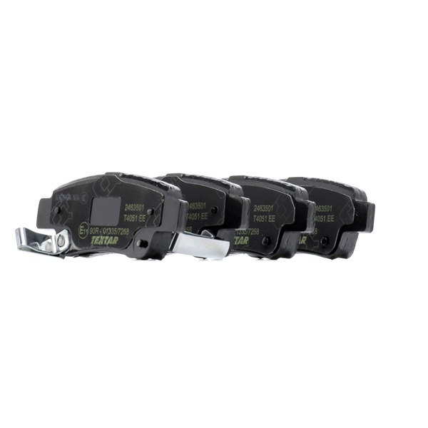 TEXTAR 2463501 Bremsbelag Honda CR-V III 2.4 i-VTEC 161 PS Benzin Kosten