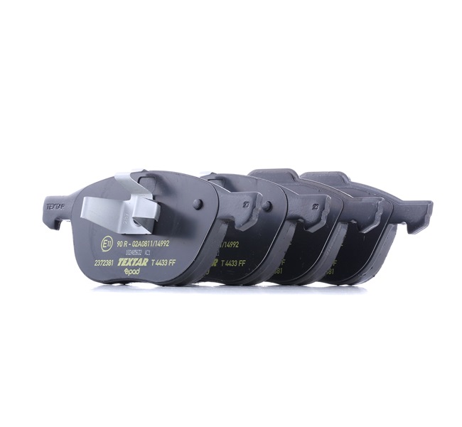 Jarrupalat, levyjarru 2372381 TEXTAR CV6Z2001E OPEL
