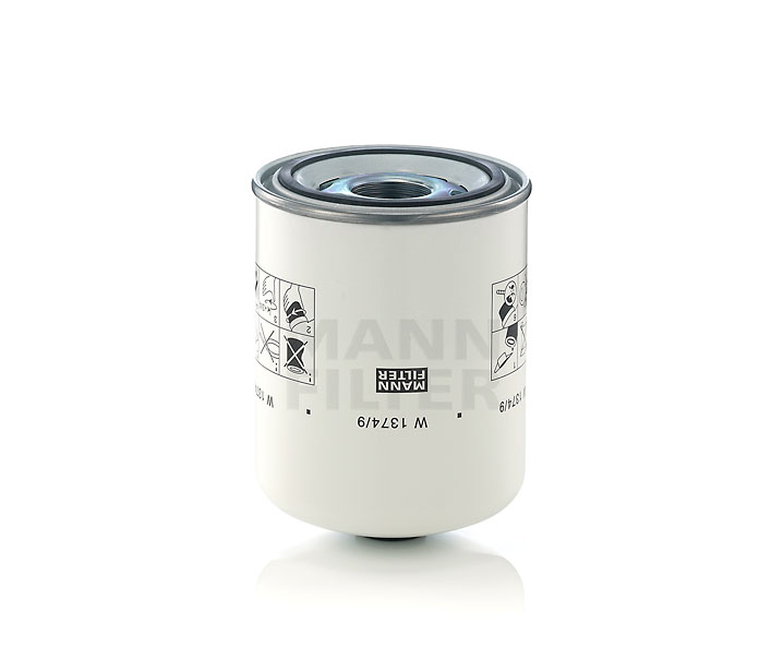 MANN-FILTER W 1374/9 Filter, arbeidshydraulikk