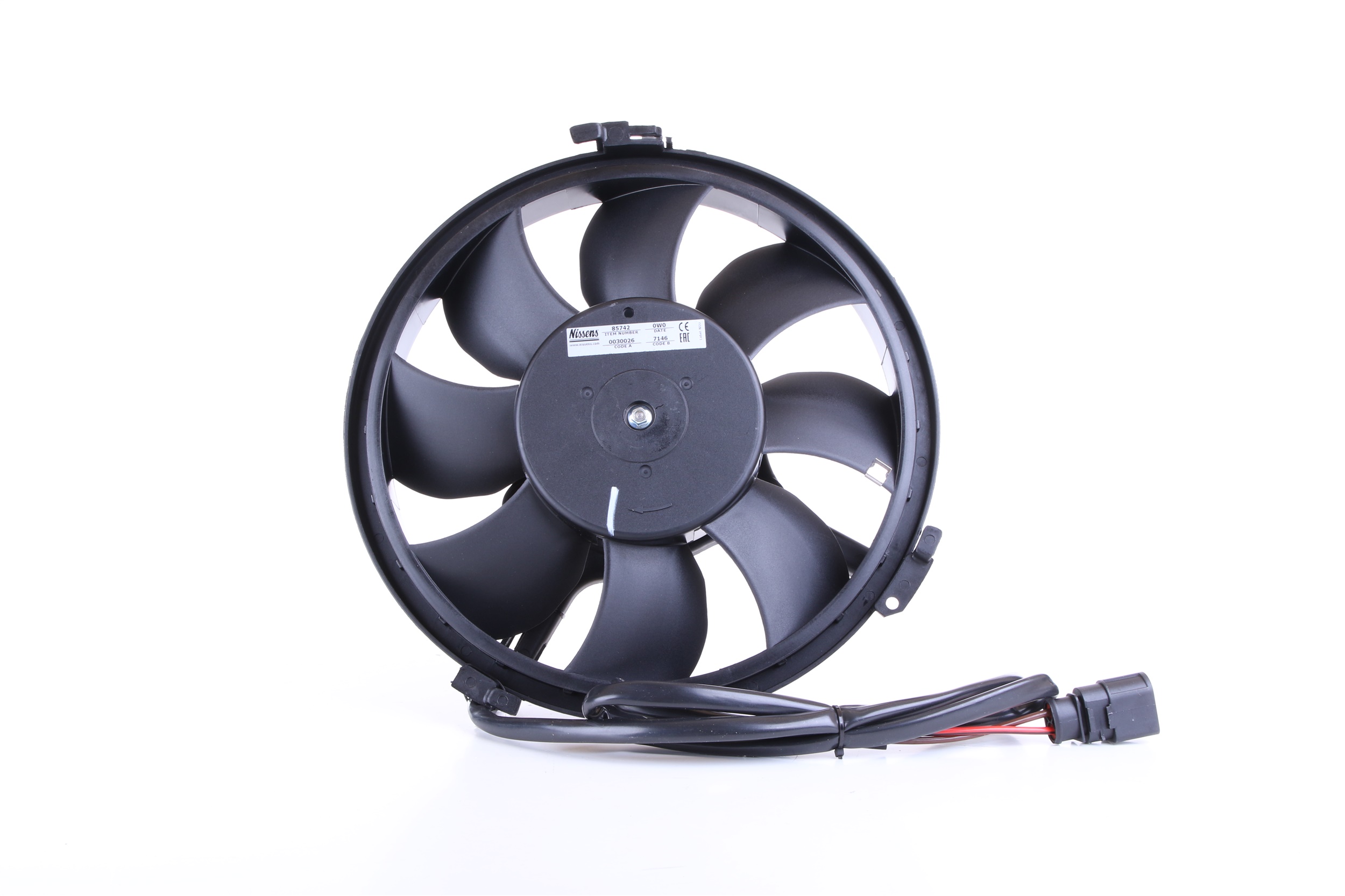 Ventilador de motor 85742 NISSENS 4B0 959 455 C SEAT