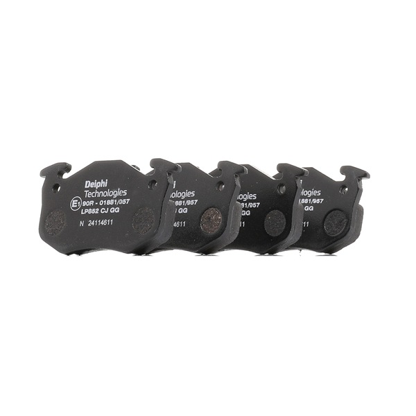 DELPHI LP852 Brake pads Super 5 Van (s40) 1.1 46 hp Petrol 1990