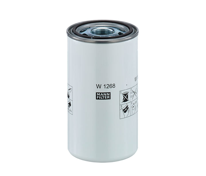 MANN-FILTER W 1268 Filtro, Sistema idraulico di lavoro