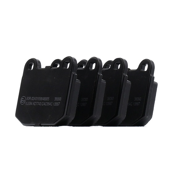 Kit pastiglie freni 36090 A.B.S. 1605 321 NISSAN