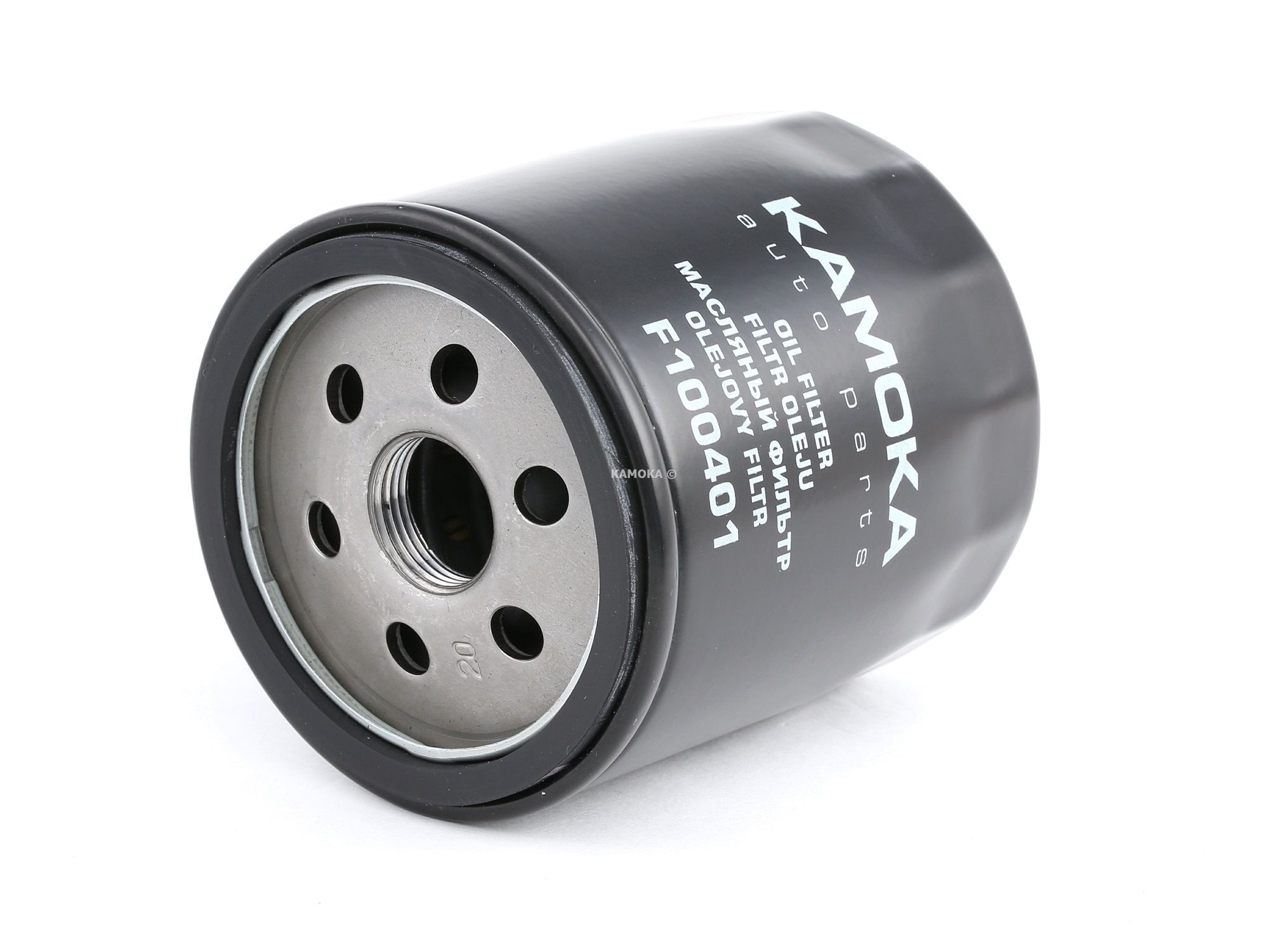 KAMOKA F100401 Oil filter Spin-on Filter, with one anti-return valve-image-7831825