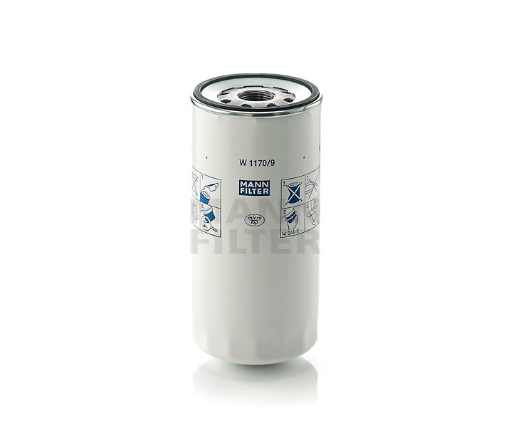 MANN-FILTER W 1170/9 Filtre à huile